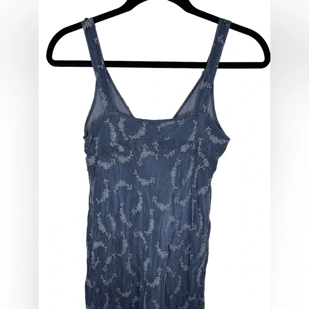 Johnny Was Eyelet Dress Size XS Grey - Picture 5 of 8